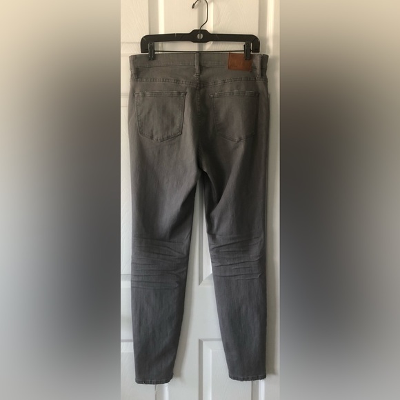 J. Crew “Lookout High Rise” Skinny Grey Jeans - Picture 2 of 11